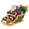 Käthe Wohlfahrt Wohndeko-Weihnachtsmann Mit Schlitten, Schatulle