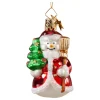 Poesie in Glas Baumschmuck Aus Glas-Weihnachtsschneemann