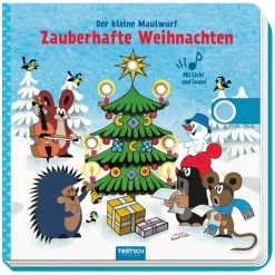 Trötsch Verlag Spielzeug-Weihnachts-Soundbuch "Der Kleine Maulwurf"
