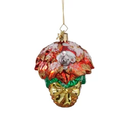 Poesie in Glas Baumschmuck Aus Glas-Weihnachtsstern