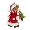Käthes Original Baumschmuck Aus Holz-Weihnachtsteddy
