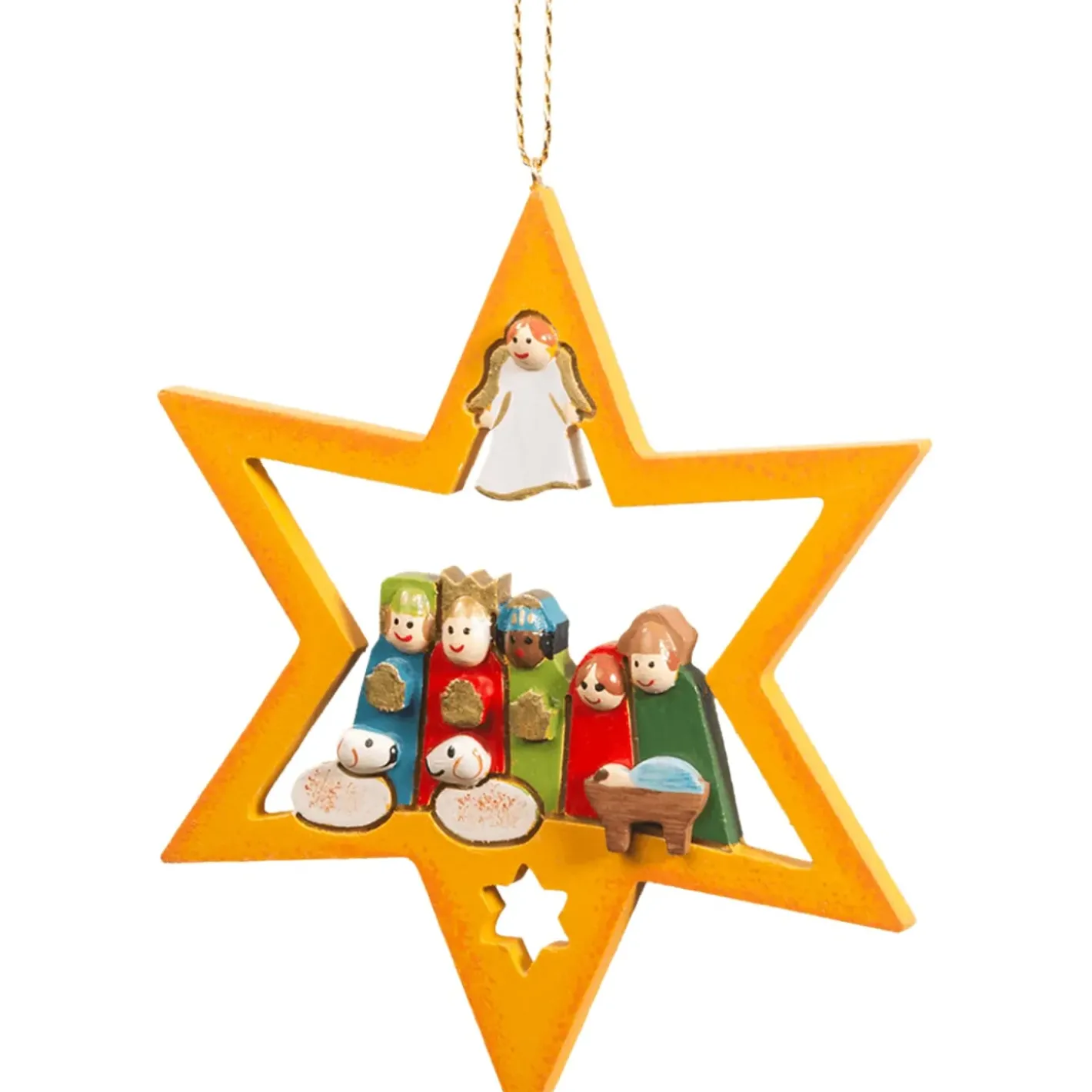Käthes Original Baumschmuck Aus Holz-Wiegenlied