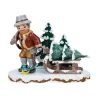 Hubrig Volkskunst Hubrig Miniaturen-Winterkinder Christbaumdieb