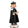 Hubrig Volkskunst Hubrig Miniaturen-Winterkinder Kurrendenmadchen Mit Buch