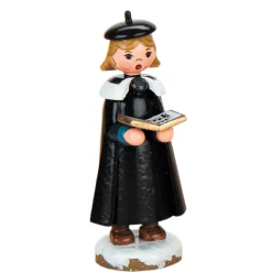 Hubrig Volkskunst Hubrig Miniaturen-Winterkinder Kurrendenmadchen Mit Buch