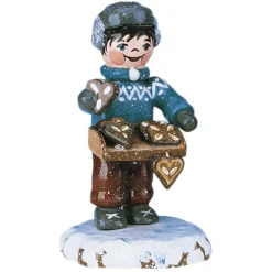 Hubrig Volkskunst Hubrig Miniaturen-Winterkinder Leckere Lebkuchen