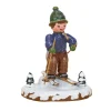 Hubrig Volkskunst Hubrig Miniaturen-Winterkinder Schneeschuhfahrt