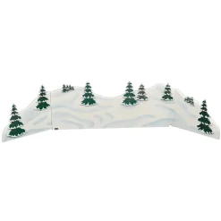 Hubrig Volkskunst Hubrig Miniaturen-Winterkinder Winterlandschaft Diorama