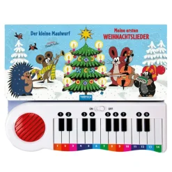 Trötsch Verlag Spielzeug-Winter-Klavierbuch "Der Kleine Maulwurf"