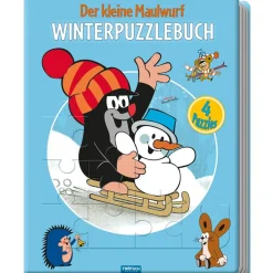 Trötsch Verlag Spielzeug-Winter-Puzzlebuch "Der Kleine Maulwurf"