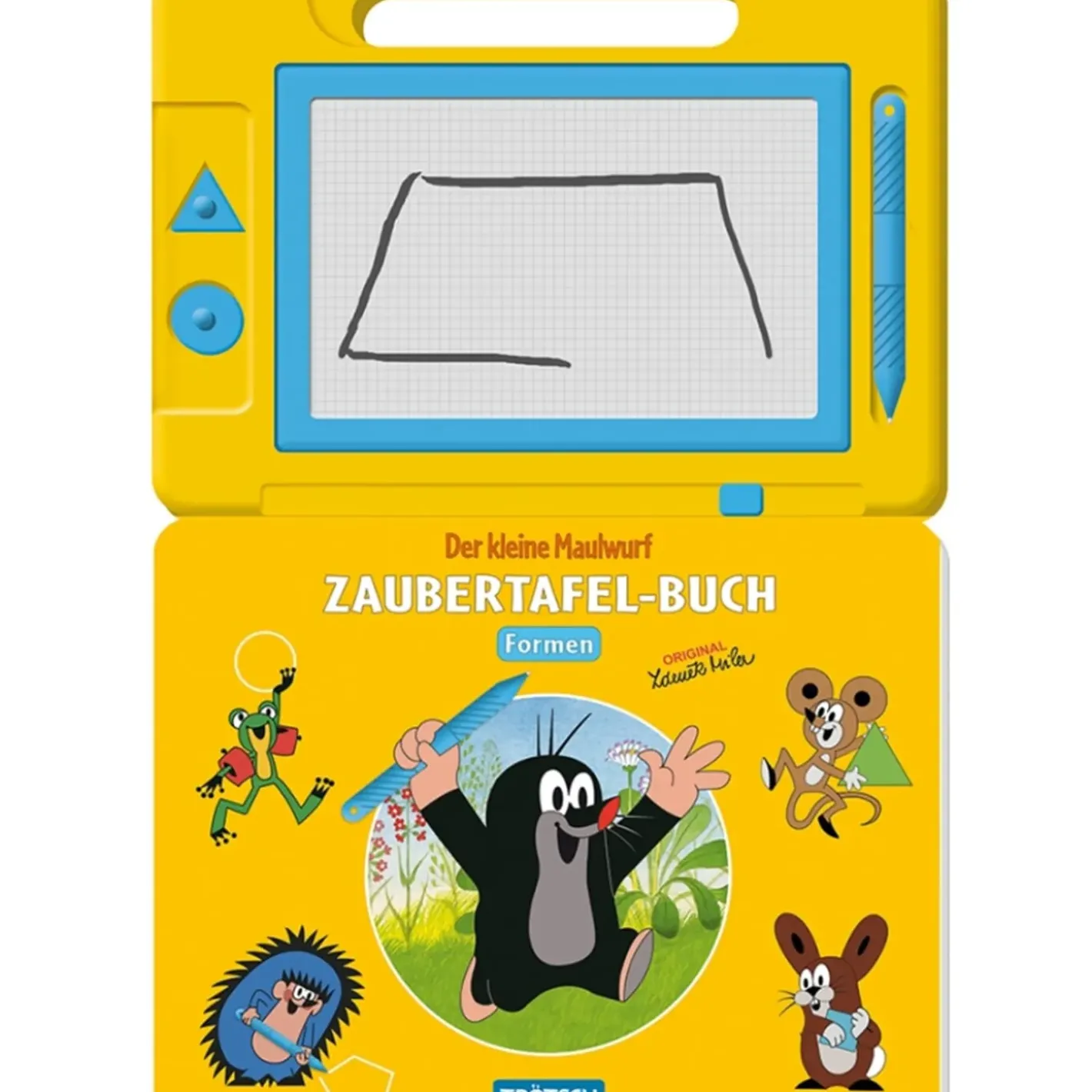 Trötsch Verlag Spielzeug-Zaubertafel-Buch "Der Kleine Maulwurf"
