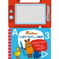 Trötsch Verlag Spielzeug-Zaubertafel-Buch "Die Maus"