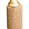 Käthe Wohlfahrt Zubehör & Ersatzteile-Zaunsaule Mit Goldener Kappe